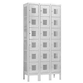 Box Vented Lockers-Metal